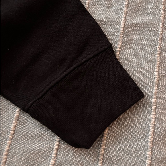 OVO Black Crew Neck Sweater with Gold Logo - Picture 6 of 16